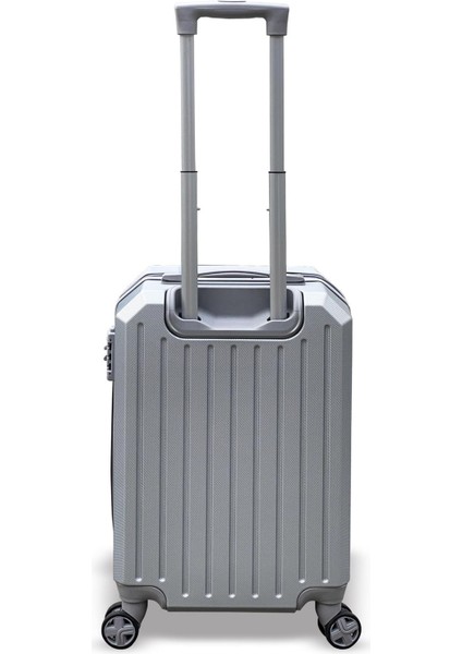 Diamond Abs Gümüş Küçük Boy Valiz 16616 fırsatları