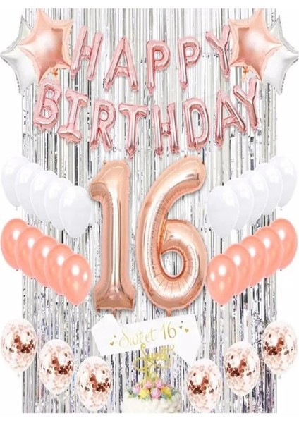 Lüks Doğum Günü Balon Seti