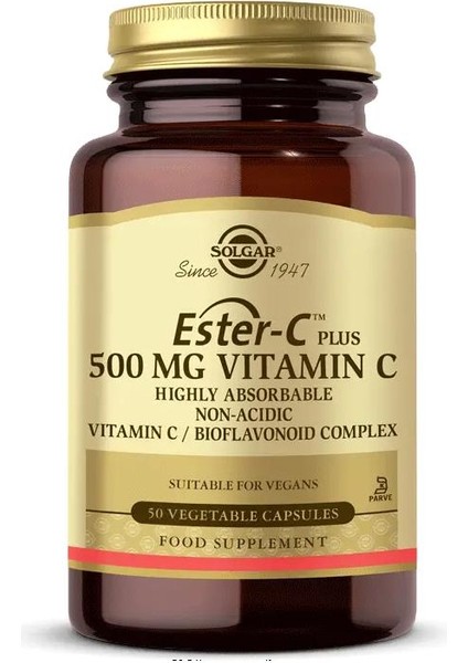 Beta 1.3 Glucans 60 Tb + Solgar Ester-C Plus 500 mg 50 Kapsül