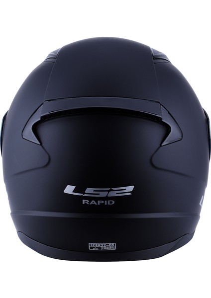 Rapıd Mat Siyah Kask indirimleri