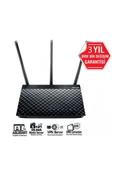 DSL-AC51 AC750 3port Adsl/vdsl 750MBPS Modem/router