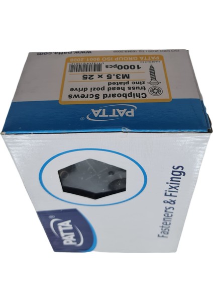 Arkalık Vidası 3.5 x 25MM (Kutu Içinde 1000 Adet Bulunmaktadır.) modelleri