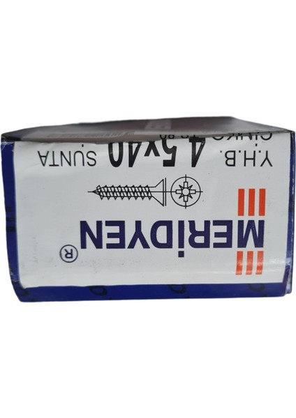 Sunta Vidası 4.5 x 40 mm (Kutu Içinde 200 Adet Bulunmaktadır.) modelleri