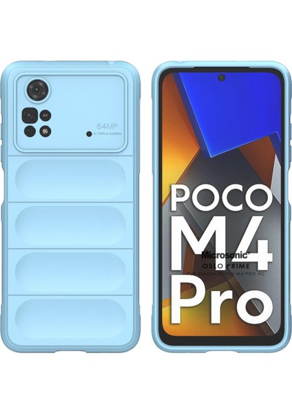 Xiaomi Poco M4 Pro 4g Kılıf Oslo Prime Mavi