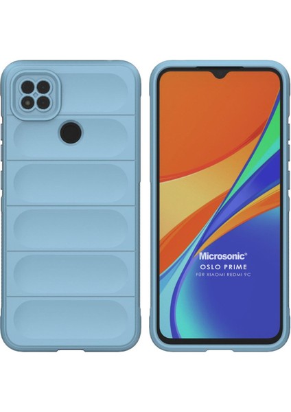Xiaomi Redmi 9c Kılıf Oslo Prime Mavi