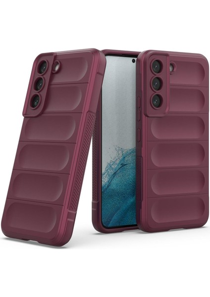 Samsung Galaxy S22 Kılıf Oslo Prime Bordo