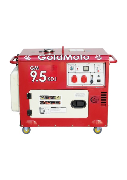 Goldmoto Gm9.5kdj Dizel Jeneratör 8.7kva Monofaze Marşlı Kabinli