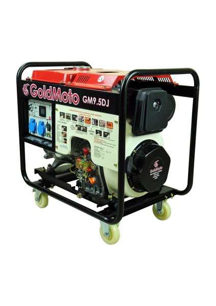 Goldmoto Gm9.5dj Dizel Jeneratör 8.7kva Monofaze Marşlı