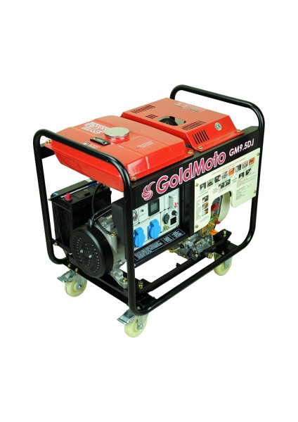 Goldmoto Gm9.5dj Dizel Jeneratör 8.7kva Monofaze Marşlı fiyatları