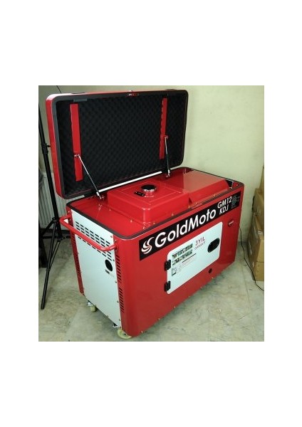 Goldmoto GM12KDJ Dizel Jeneratör 10KVA Monofaze Marşlı Kabinli fiyatları