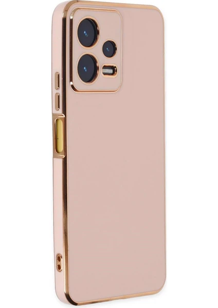 Xiaomi Poco X5 5g Kılıf Olive Plated Pembe