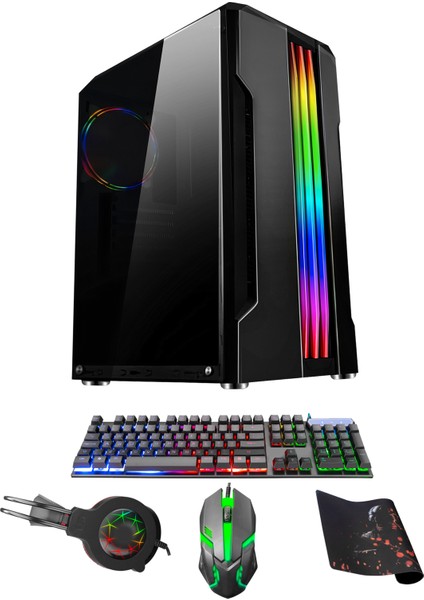 Fullforce FF196 I5-6500 8gb Ram 128GB SSD 500GB HDD 6GB-GTX1660S Oyuncu Masaüstü Bilgisayar