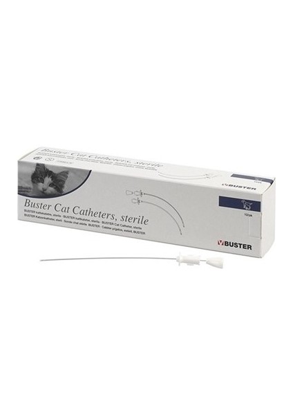 Kedi Idrar Sondası Madrensiz 1.3 x 130 mm Buster
