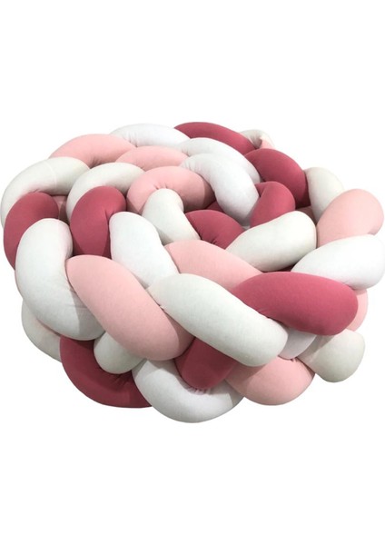 Örgü Koruma Pembe-Koyu Pembe-Beyaz 4lü