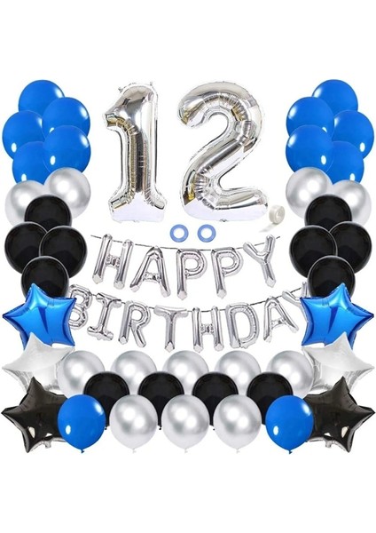 Happy Bırthday Yaş Balon Set