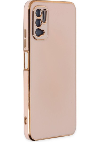 Xiaomi Poco M3 Pro Kılıf Olive Plated Pembe