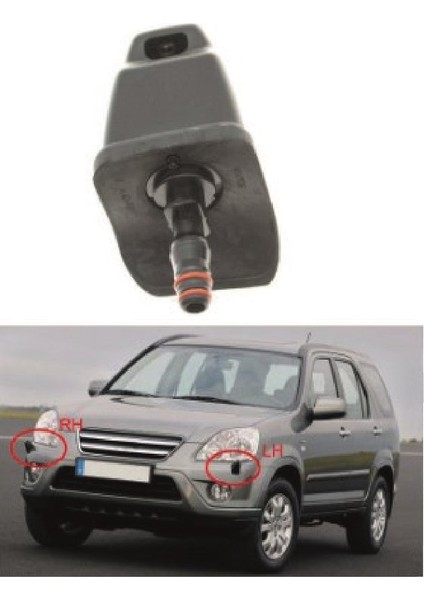 Honda Crv Far Yıkama Motor Sağ 2003-2006 76885-SCA-S11