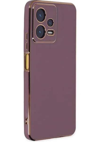 Xiaomi Poco X5 5g Kılıf Olive Plated Lila