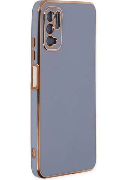 Xiaomi Poco M3 Pro Kılıf Olive Plated Lavanta Grisi