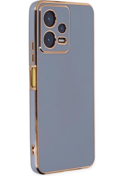 Xiaomi Redmi Note 12 Kılıf Olive Plated Lavanta Grisi