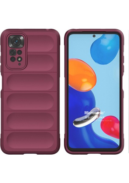 Xiaomi Redmi Note 11S Kılıf Oslo Prime Bordo