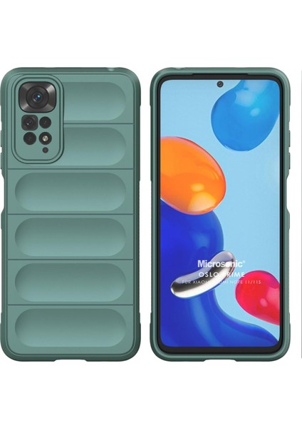 Xiaomi Redmi Note 11 Kılıf Oslo Prime Yeşil