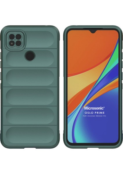 Xiaomi Redmi 9c Kılıf Oslo Prime Yeşil