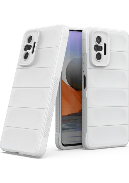 Xiaomi Redmi Note 10 Pro Kılıf Oslo Prime Beyaz