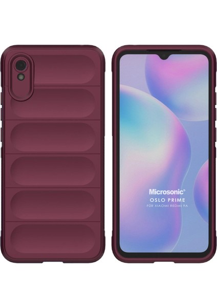 Xiaomi Redmi 9A Kılıf Oslo Prime Bordo