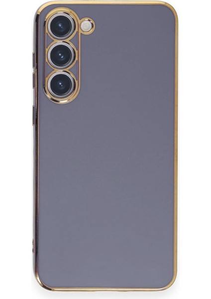 Samsung Galaxy S23 Kılıf Olive Plated Lavanta Grisi
