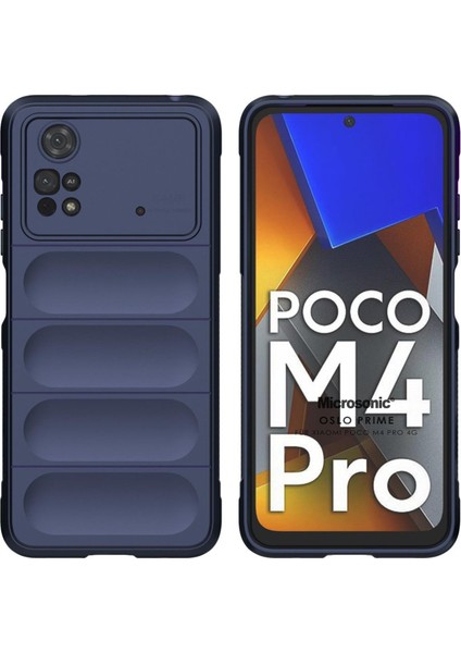 Xiaomi Poco M4 Pro 4g Kılıf Oslo Prime Lacivert