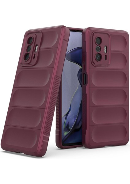 Xiaomi Mi 11T Kılıf Oslo Prime Bordo