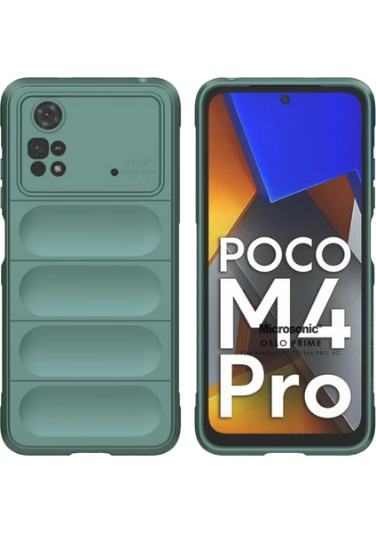 Xiaomi Poco M4 Pro 4g Kılıf Oslo Prime Yeşil