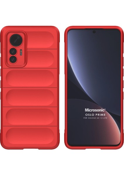 Xiaomi Mi 12 Lite Kılıf Oslo Prime Kırmızı