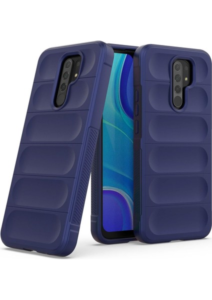 Xiaomi Redmi 9 Kılıf Oslo Prime Lacivert