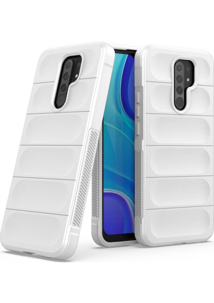 Xiaomi Redmi 9 Kılıf Oslo Prime Beyaz