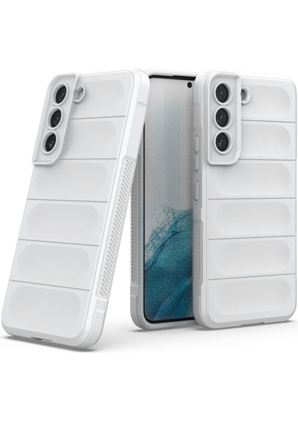 Samsung Galaxy S22 Kılıf Oslo Prime Beyaz