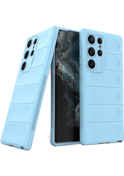 Samsung Galaxy S22 Ultra Kılıf Oslo Prime Mavi