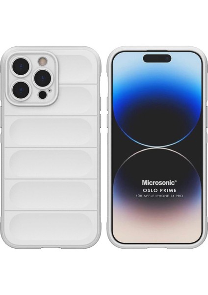 Apple iPhone 14 Pro Kılıf Oslo Prime Beyaz