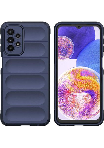 Samsung Galaxy A23 Kılıf Oslo Prime Lacivert