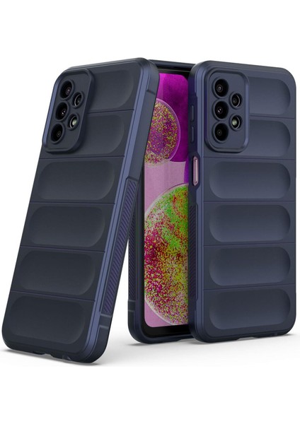 Samsung Galaxy A23 Kılıf Oslo Prime Lacivert