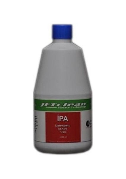 JET CLEAN %99,9 SAF İZOPROPİL ALKOL 1 LT