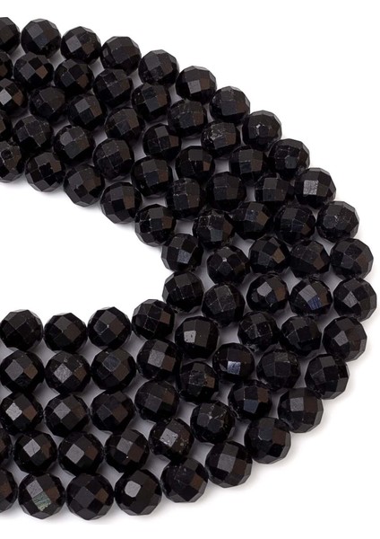 8 mm Faset Kesim Turmalin Taşı Dizi A