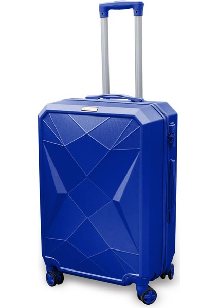 Diamond Abs Lacivert Orta Boy Valiz 16607 fiyatları