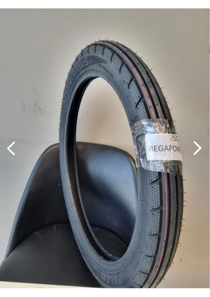250-17 Tt(Tubetype) Motosiklet Lastiği Mega Power