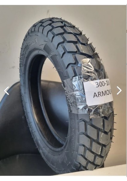 Maruti Tyres 300-10 Tl(Tubeless) Motosiklet Lastiği Armour