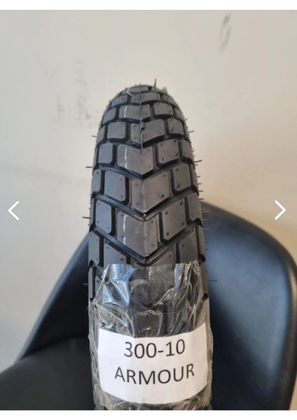 Maruti Tyres 300-10 Tl(Tubeless) Motosiklet Lastiği Armour