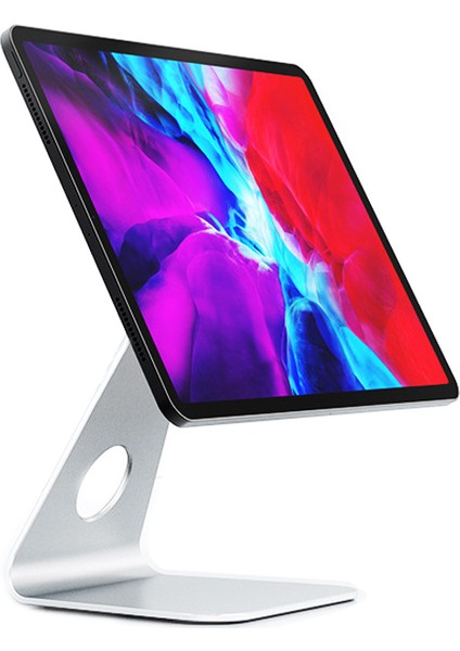 Alüminyum Manyetik Masaüstü Mıknatıslı  R-Just Tablet Telefon Standı