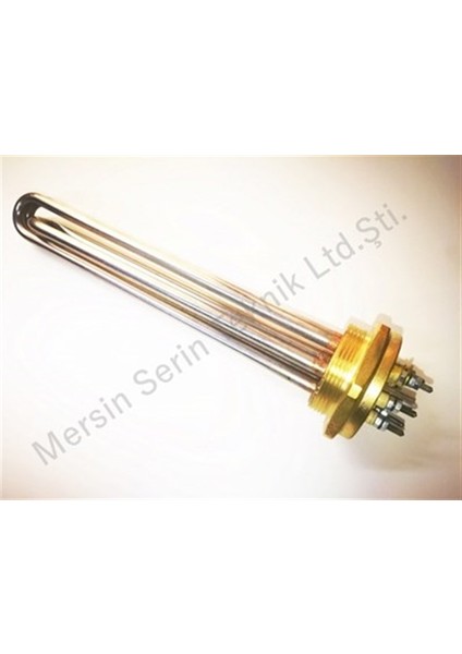 Kafalı Kazan Isıtıcı Rezistansı Ferq 2 inç 4,5Kw 28,5Cm