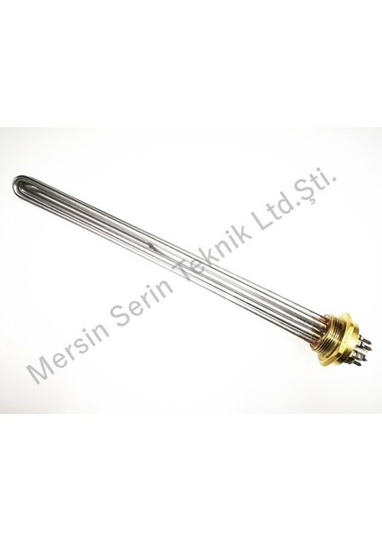 Kafalı Kazan Isıtıcı Rezistansı Ferq 1,5 inç 10Kw 43,5Cm